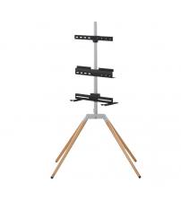 One For All WM7476 Quadpod Universal TV Stand suitable TV's 32-70 inch - Light